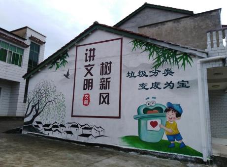 丹江口墙绘是现在流行的墙体广告