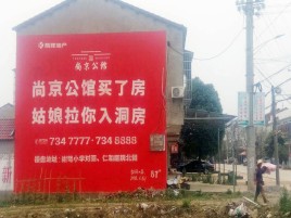 丹江口墙体广告在乡镇、农村市场的媒体优势