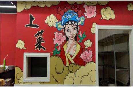 丹江口墙体彩绘的发展和应用