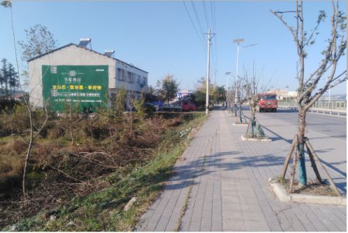 丹江口书山南院墙体广告