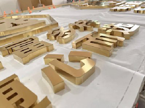 丹江口拉丝不锈钢字的特点。